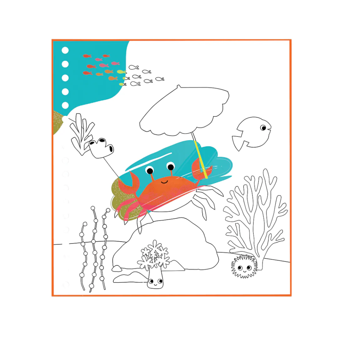 Floss & Rock Magic Multi Play – Libro magico acqua – Fondale Marino - immagine 4