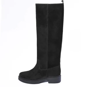 Anastasia scamosciato, nero