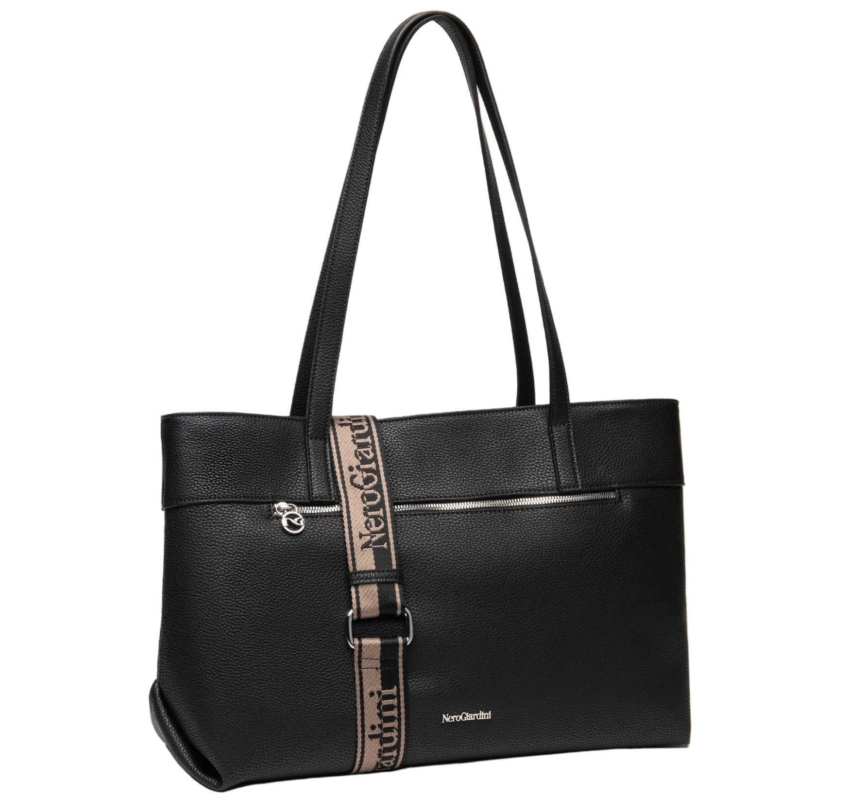 NeroGiardini - Borsa a spalla Donna in Similpelle - immagine 3