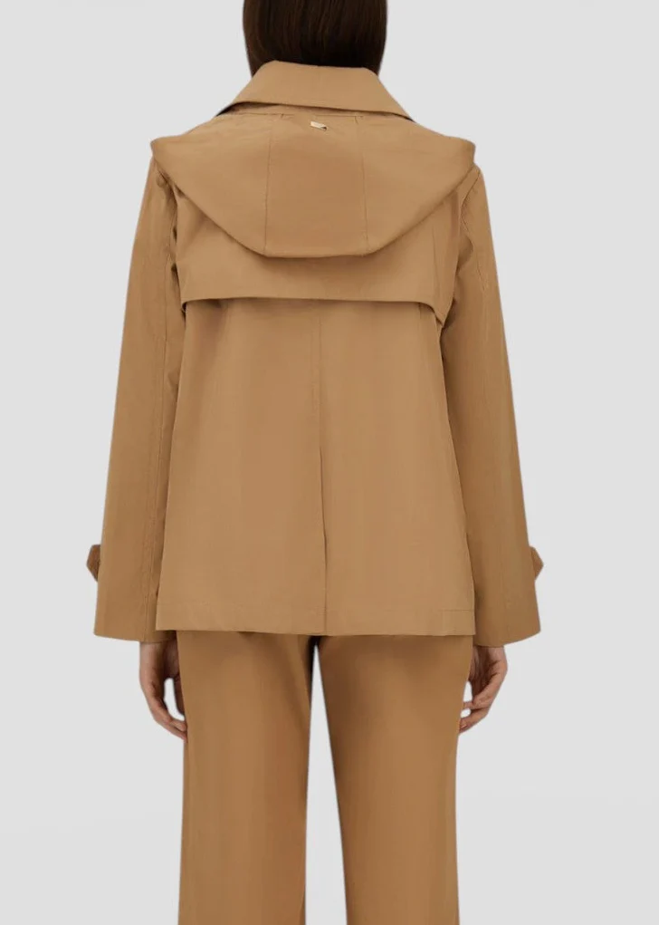 SS26-IM000177D-13238 TRENCH CORTO DEAN CAMMELLO - immagine 3