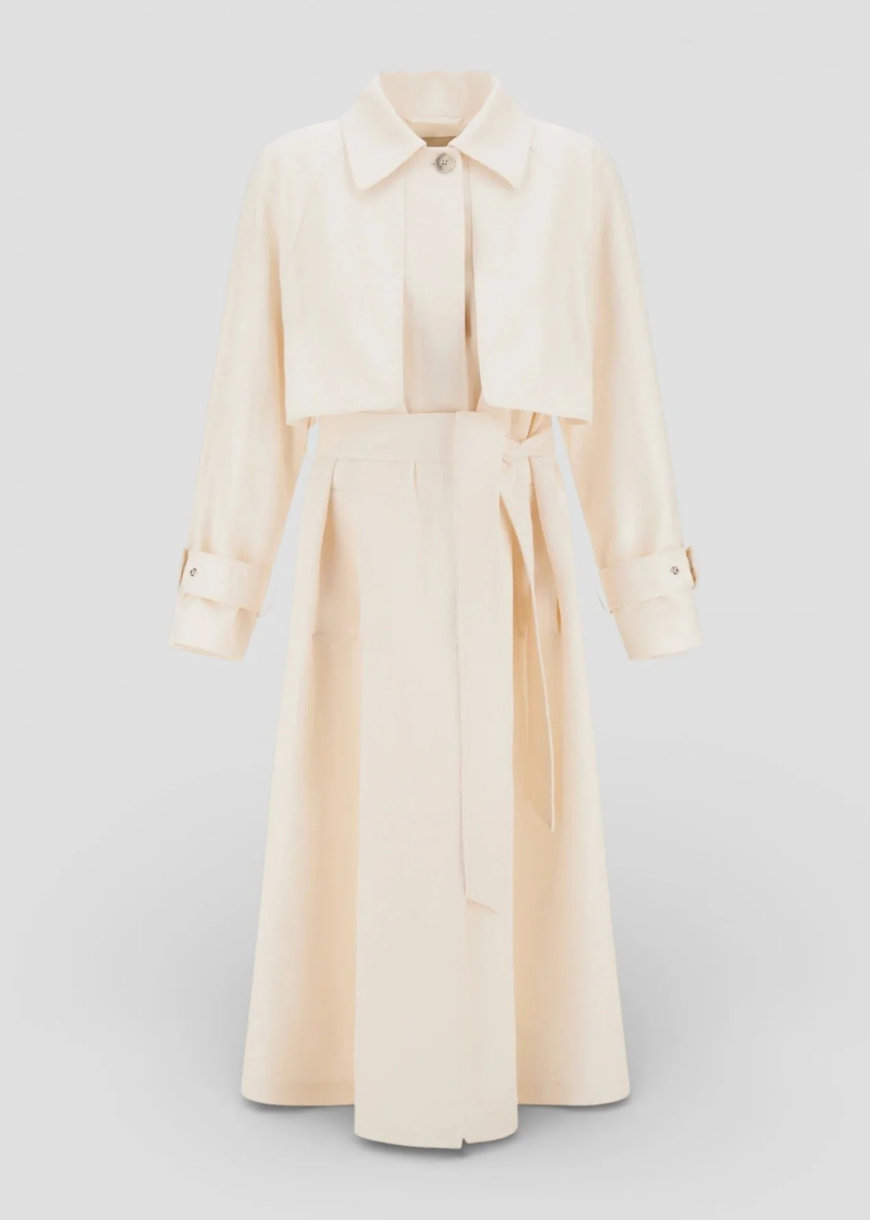 SS26-IM000196D-12879 IMPERMEABILE TRENCH BIANCO - immagine 6