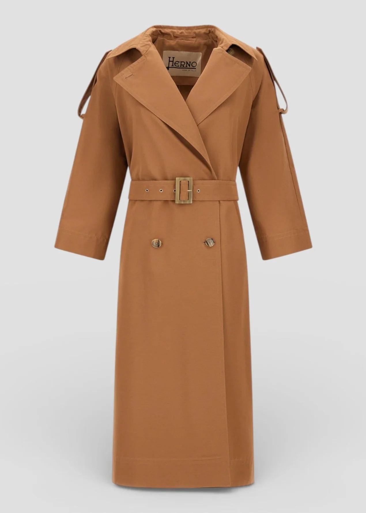 SS26-IM000203D-13297 TRENCH LUNGO CAMMELLO - immagine 5