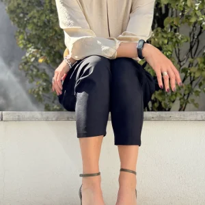 Dolly Mili decollete in nappa verde militare con cinturino - tacco 8.5 - artigianale marchigiana