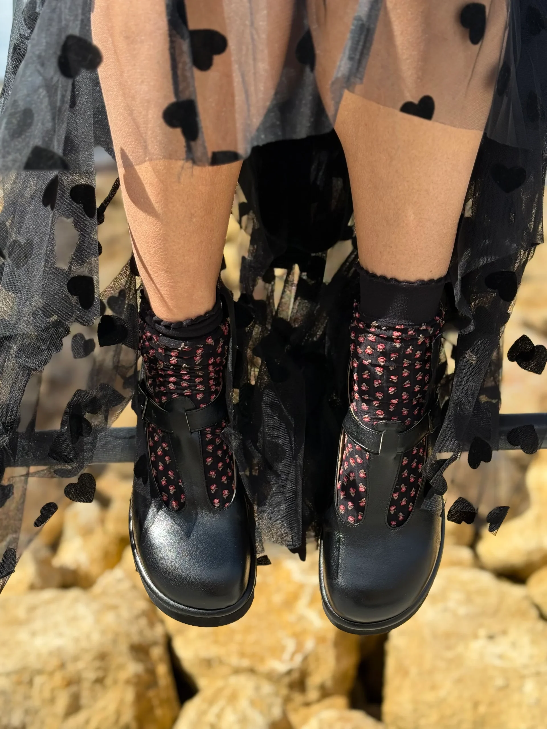 Kola Black bebe t-bar in nappa nera lavorazione a sacchetto artigianale marchigiana - immagine 3