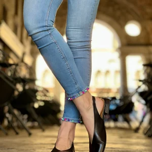 Kenya Black chanel in nappa nera tacco 1.5 artigianale lagattaconglisitvali