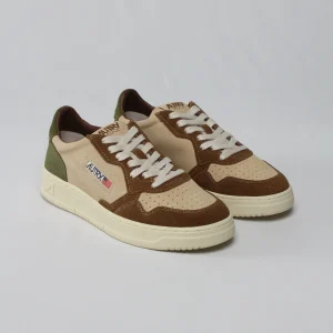 FW25 AULM-TS17  SNEAKERS MEDALIST TRIC/SUEDE CAPPER/LAND