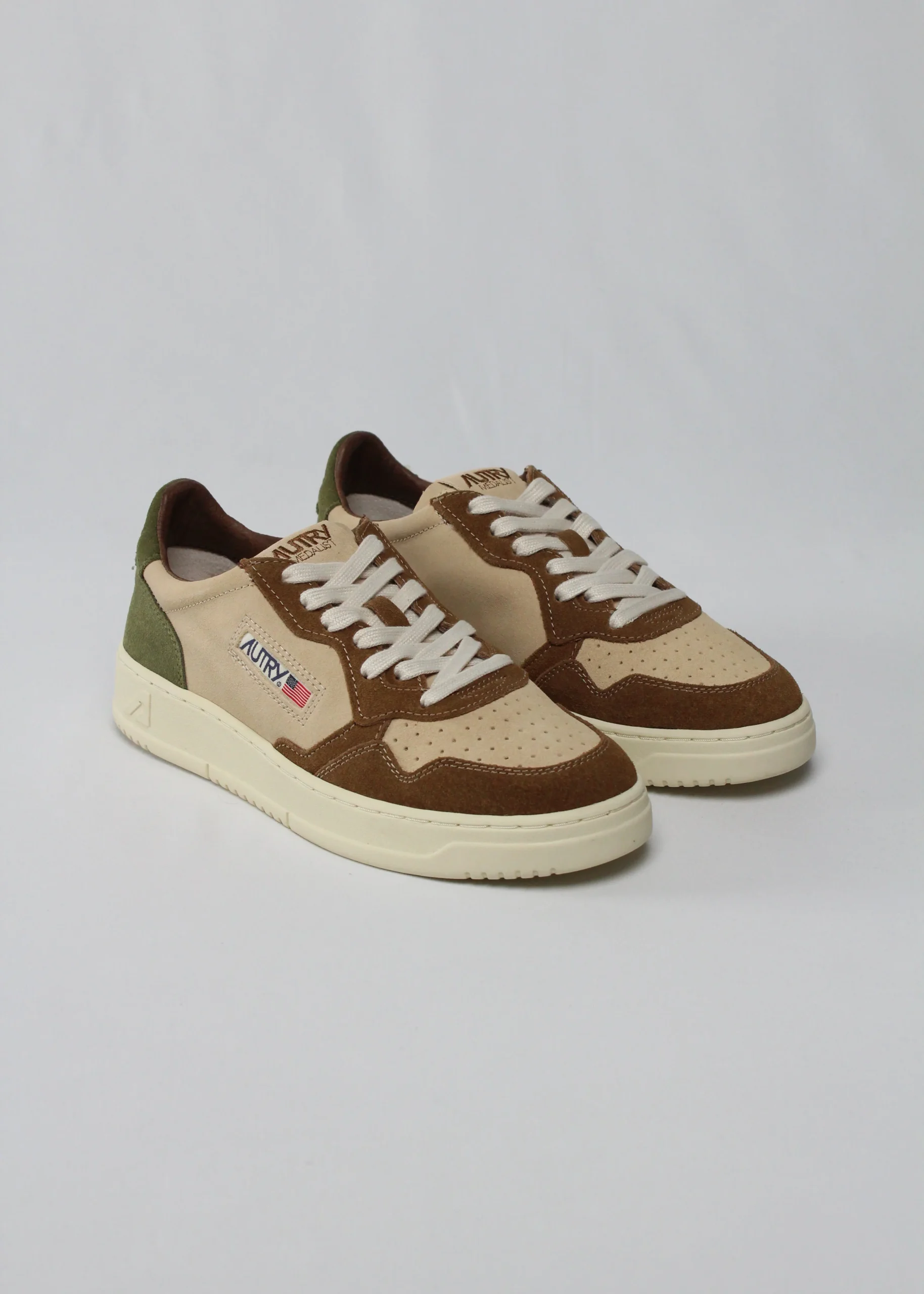 FW25 AULM-TS17 SNEAKERS MEDALIST TRIC/SUEDE CAPPER/LAND
