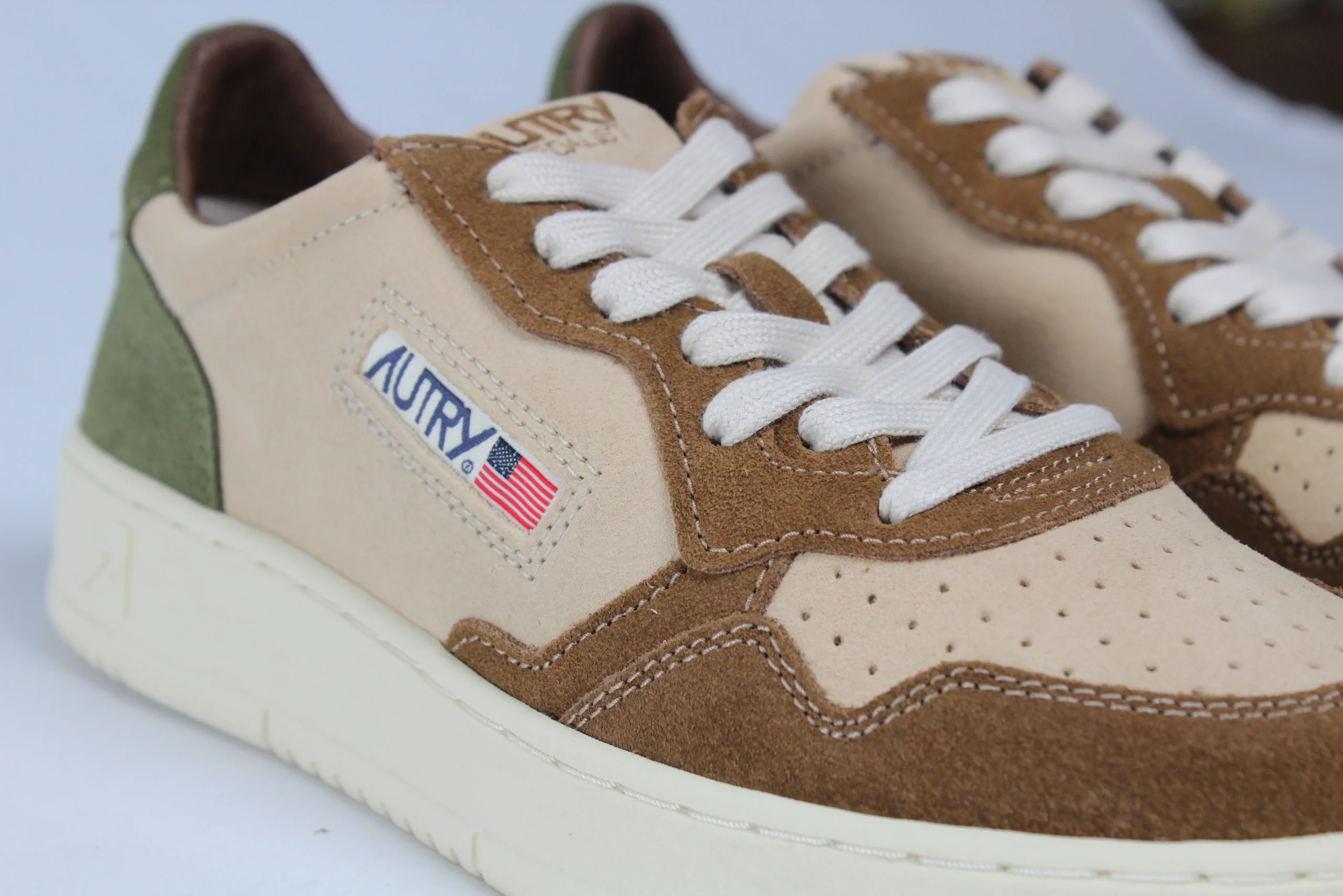 FW25 AULM-TS17 SNEAKERS MEDALIST TRIC/SUEDE CAPPER/LAND - immagine 4