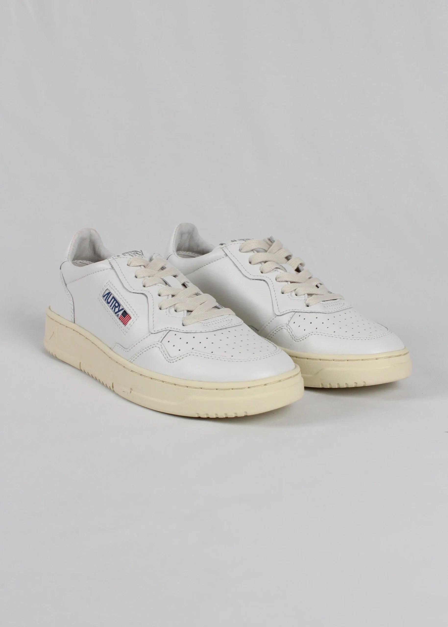 FW25 AULM-LL15 SNEAKERS MEDALIST LEAT/LEAT WHT/WHT