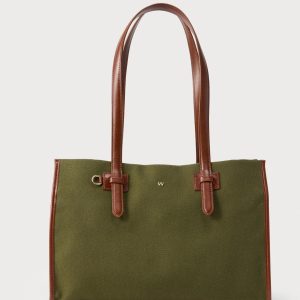 Shopping bag in canvas e pelle - WEEKEND MAX MARA