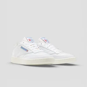 SS26-875 CLUB C 85 VINTAGE SNEAKERS UNISEX  BIANCA SPOILER BIANCO