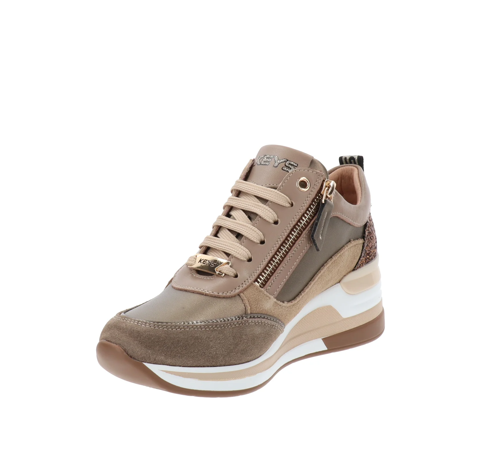 Keys - Sneakers Donna in Pelle - immagine 5