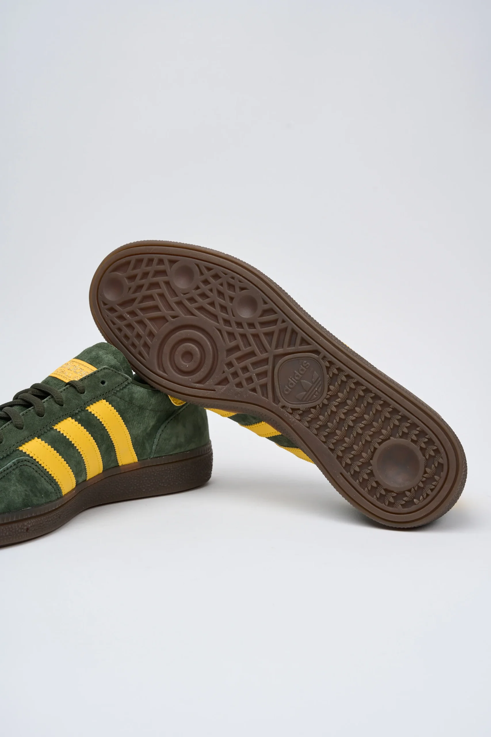 Adidas 9005 Scarpe Handball Spezial Suede Bicolore Verde - immagine 8