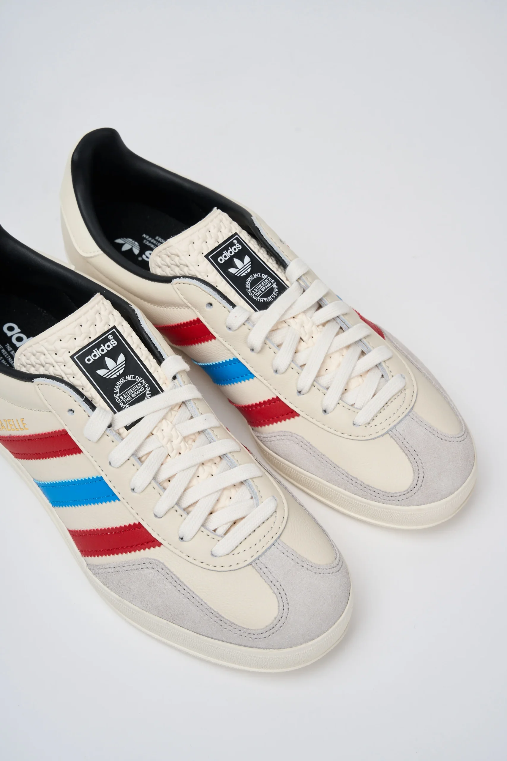 Adidas 9001 Sneakers Gazelle Indoor Pelle/Suede Bianco - immagine 4