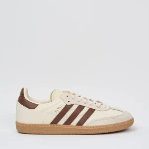 Adidas 9004 Scarpe Samba OG Mesh Pelle Panna/Marrone