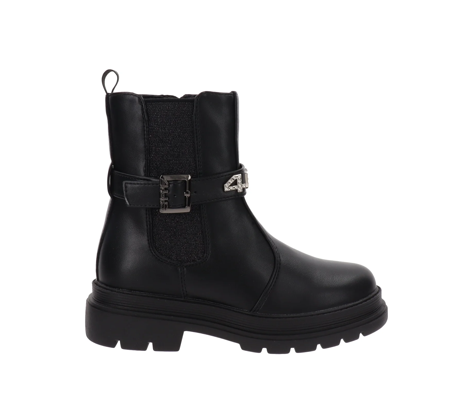 4US - Stivaletti Bambina in Similpelle