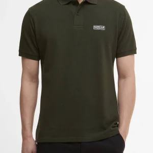 SS26-MML1318 POLO MANICA CORTA VERDE OLIVA