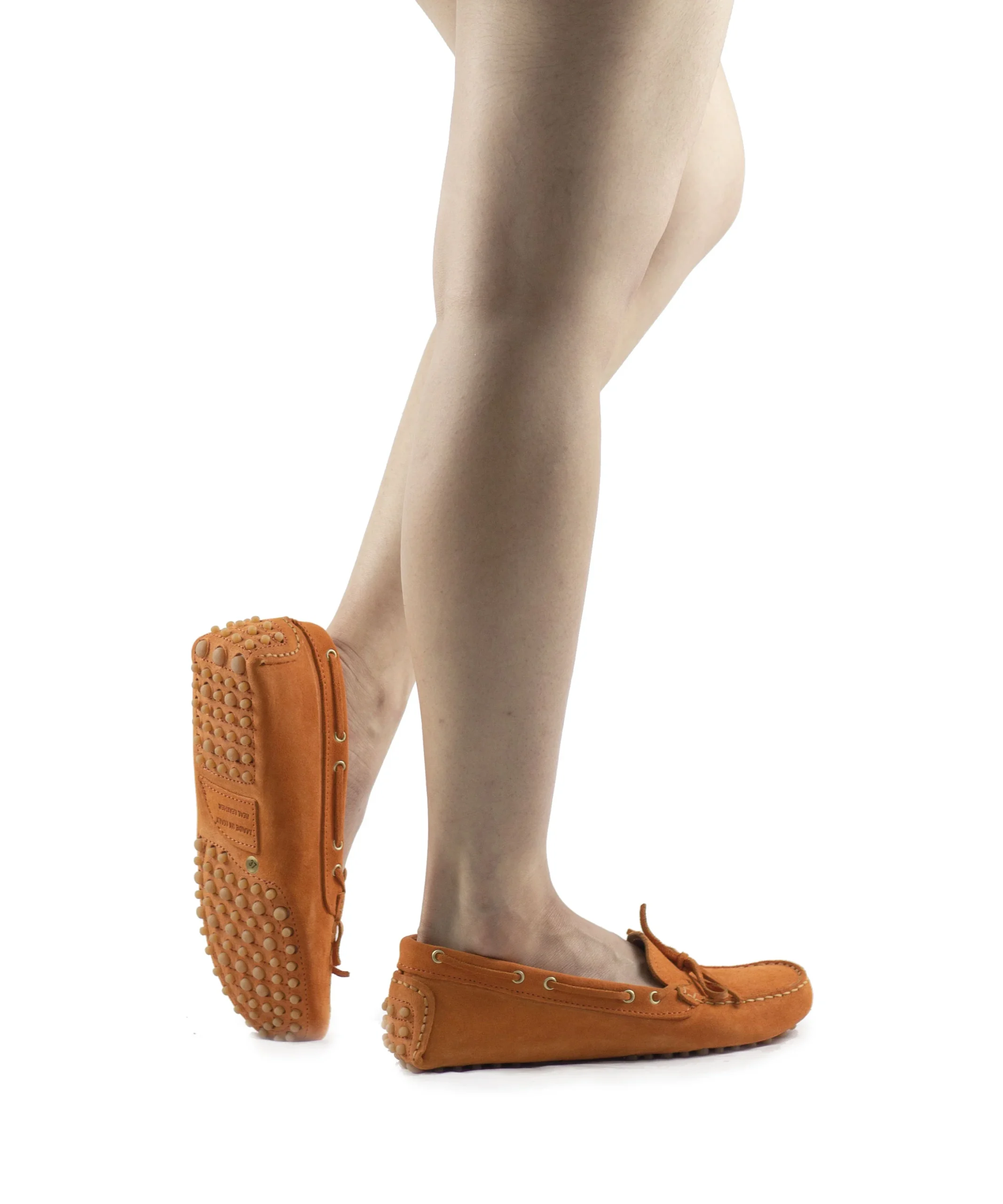 Mocassini barca arancio - immagine 5