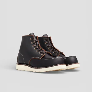 8849  STIVALE DA UOMO DA 6 POLLICI IN PELLE BLACK PRAIRIE