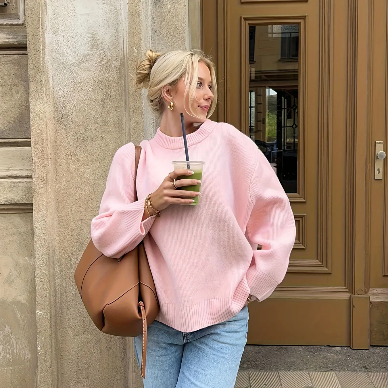 Maglione largo da donna | La Parisienne
