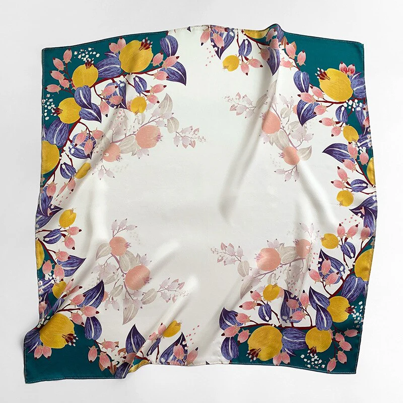 Quadrato chic da donna in 100% seta La Parisienne - immagine 3