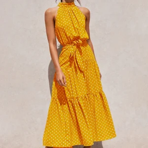 Maxi abito estivo da donna La Parisienne