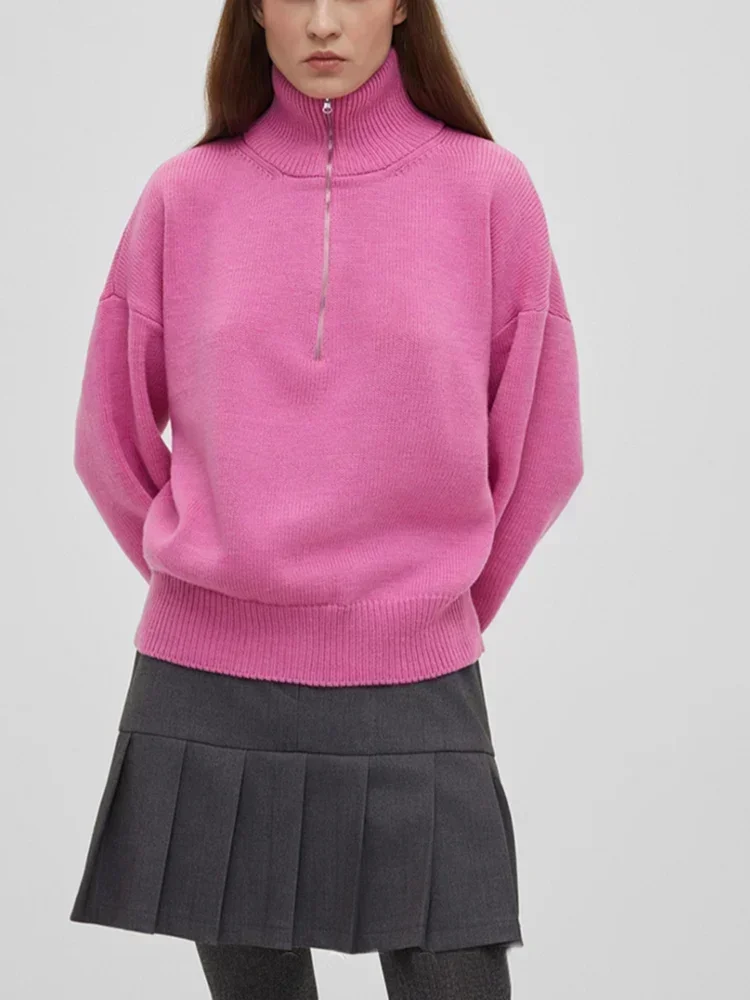 Maglia con chiusura a zip | La Parisienne - immagine 4