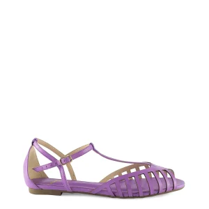 Sandali ragnetto viola