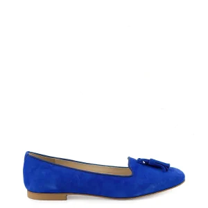 Slipper con nappine bluette