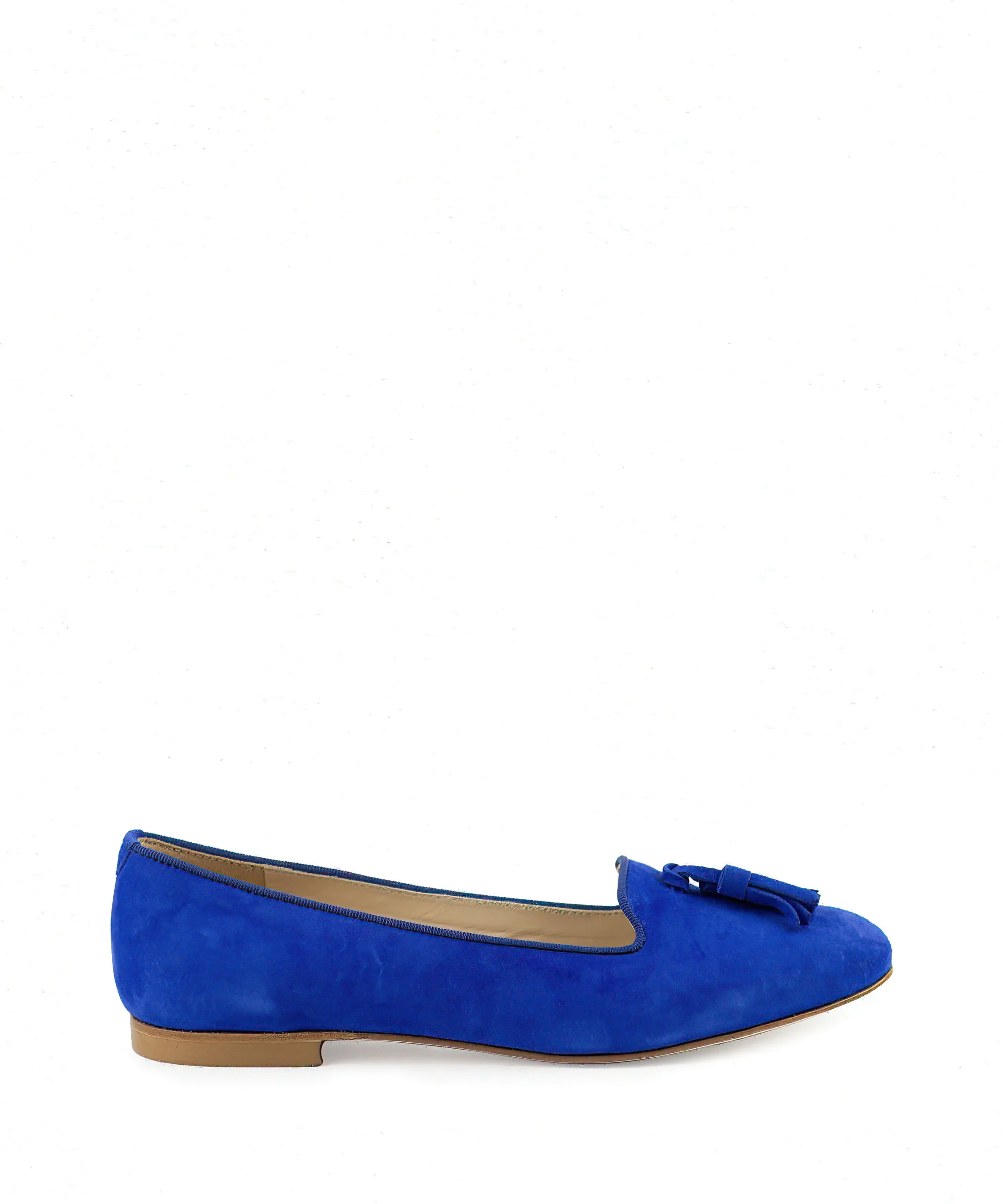 Slipper con nappine bluette