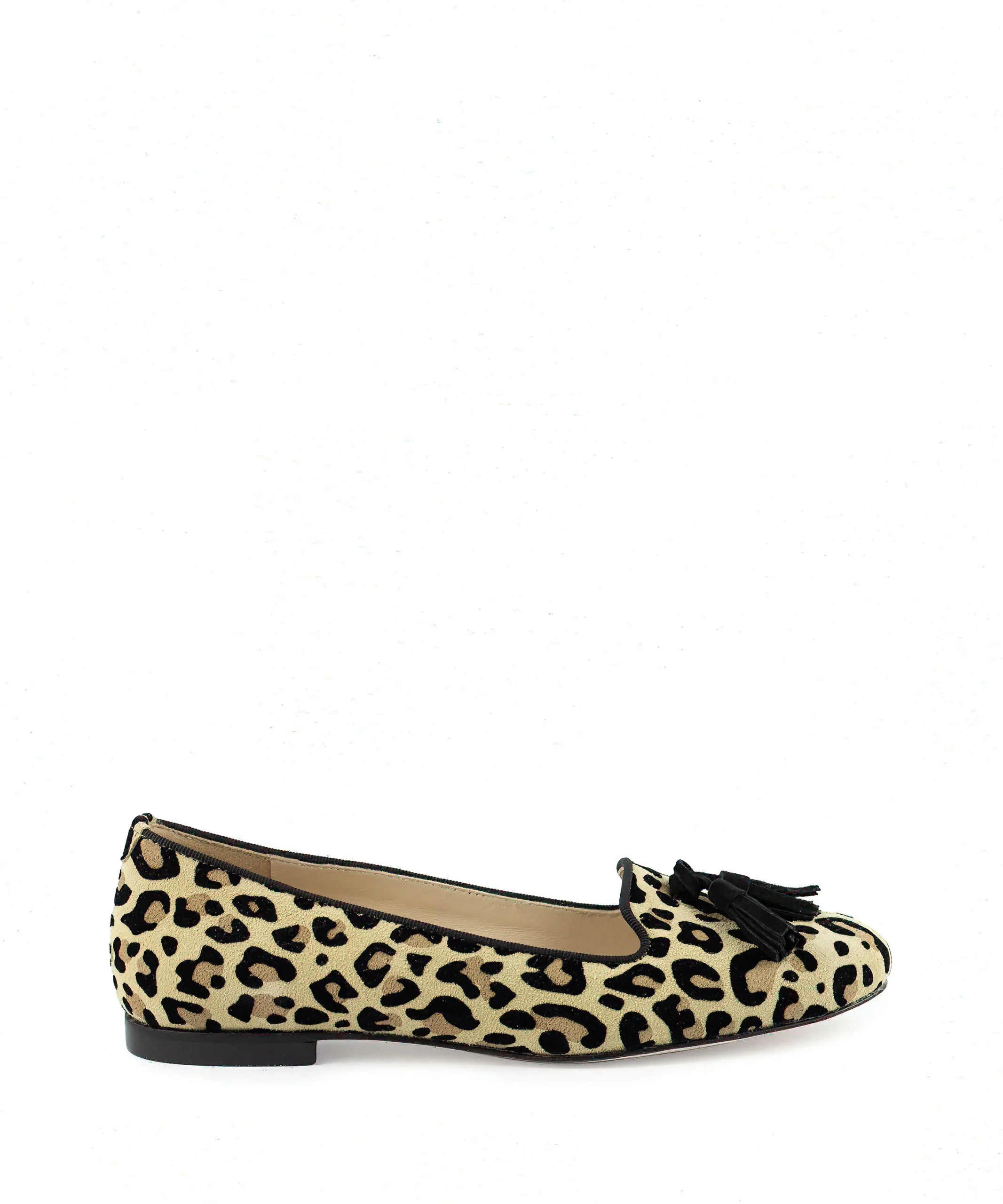 Slipper con nappine leopardate