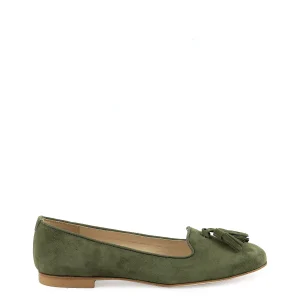 Slipper con nappine verdi