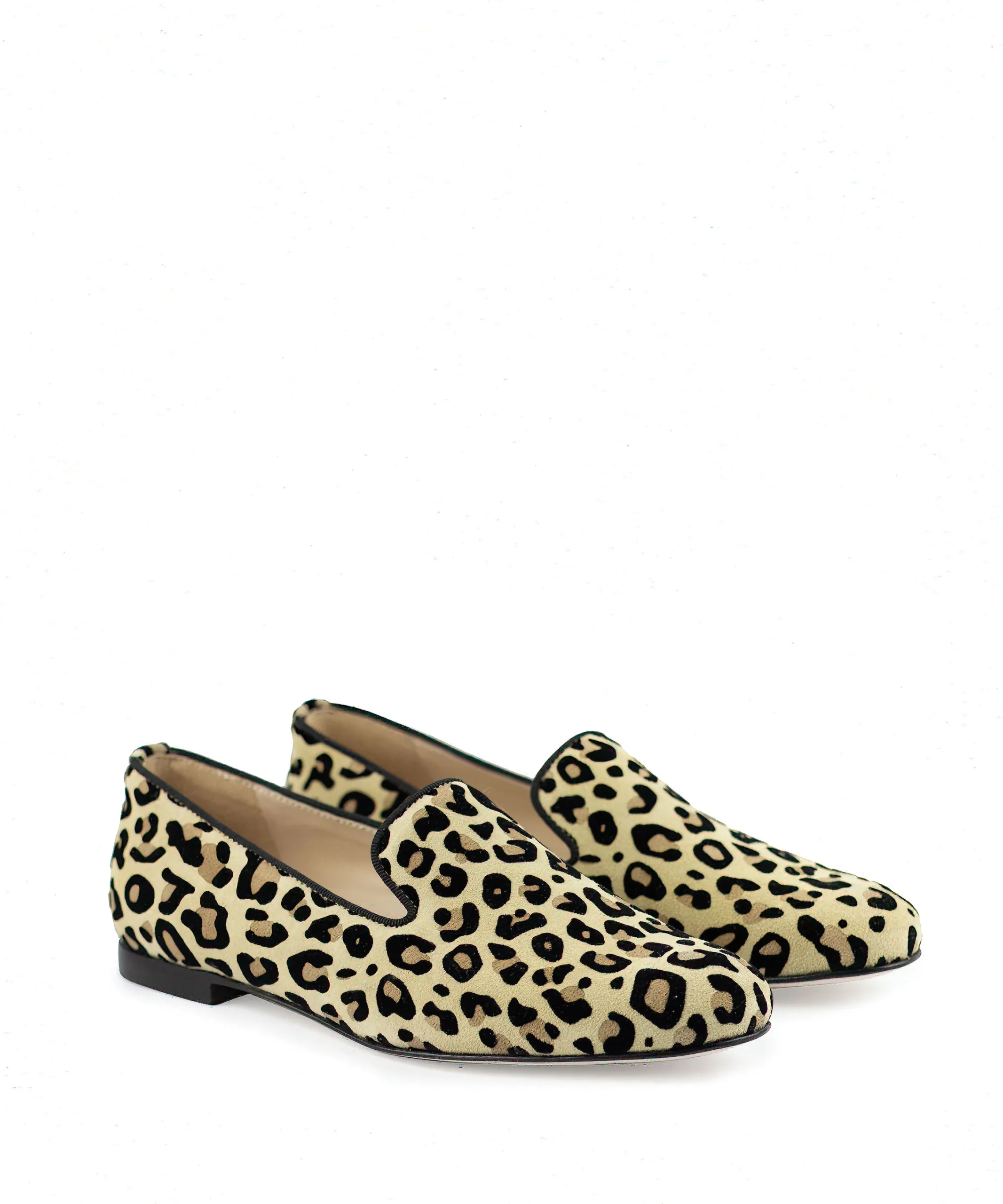 Slipper a punta tonda leopardate - immagine 3