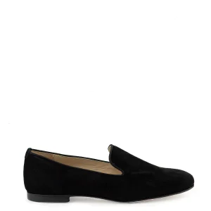 Slipper a punta tonda nere