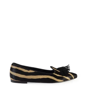 Slipper cavallino zebrate