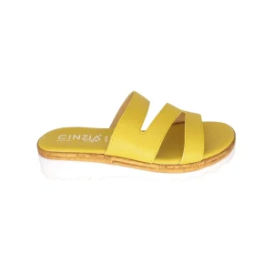 Sandali Comodi 3 Fasce Senza Cinturino Cinzia Soft Iaf23209