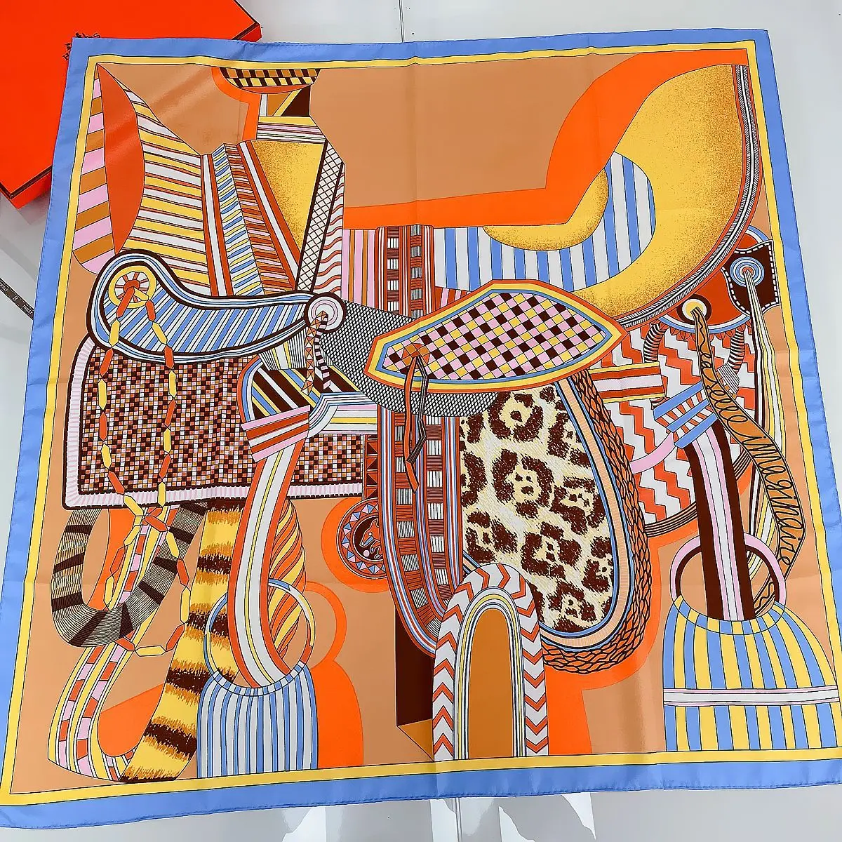 Sciarpa Prestige 100% seta | La Parisienne - immagine 5