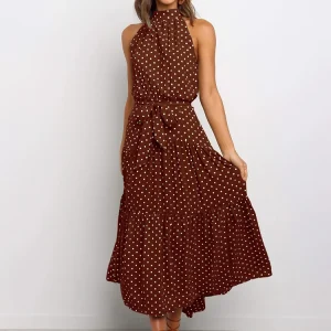 Maxi abito estivo da donna La Parisienne