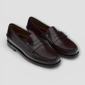 SS26-903 MOCASSINO CLASSIC DAN  UOMO COLORE  BROWN BURGUNDY-BRO