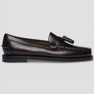 SS26-903 MOCASSINO CLASSIC DAN DONNA COLORE BROWN BURGUNDY-BRO