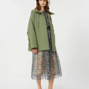 Giacca a vento in tessuto antigoccia - VERDE OLIVA - WEEKEND MAX MARA