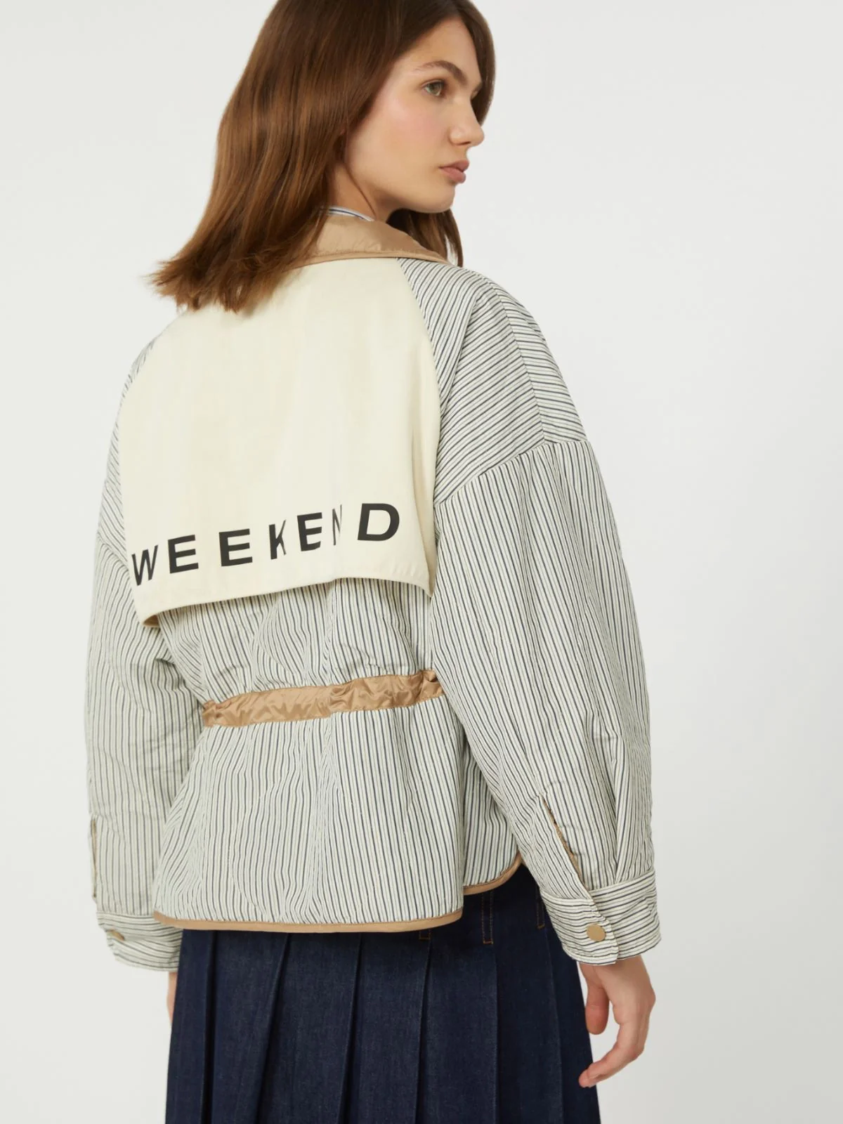 Giacca imbottita reversibile in tela antigoccia - WEEKEND MAX MARA - immagine 5