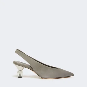 SLINGBACK IN SUEDE - WEEKEND MAX MARA
