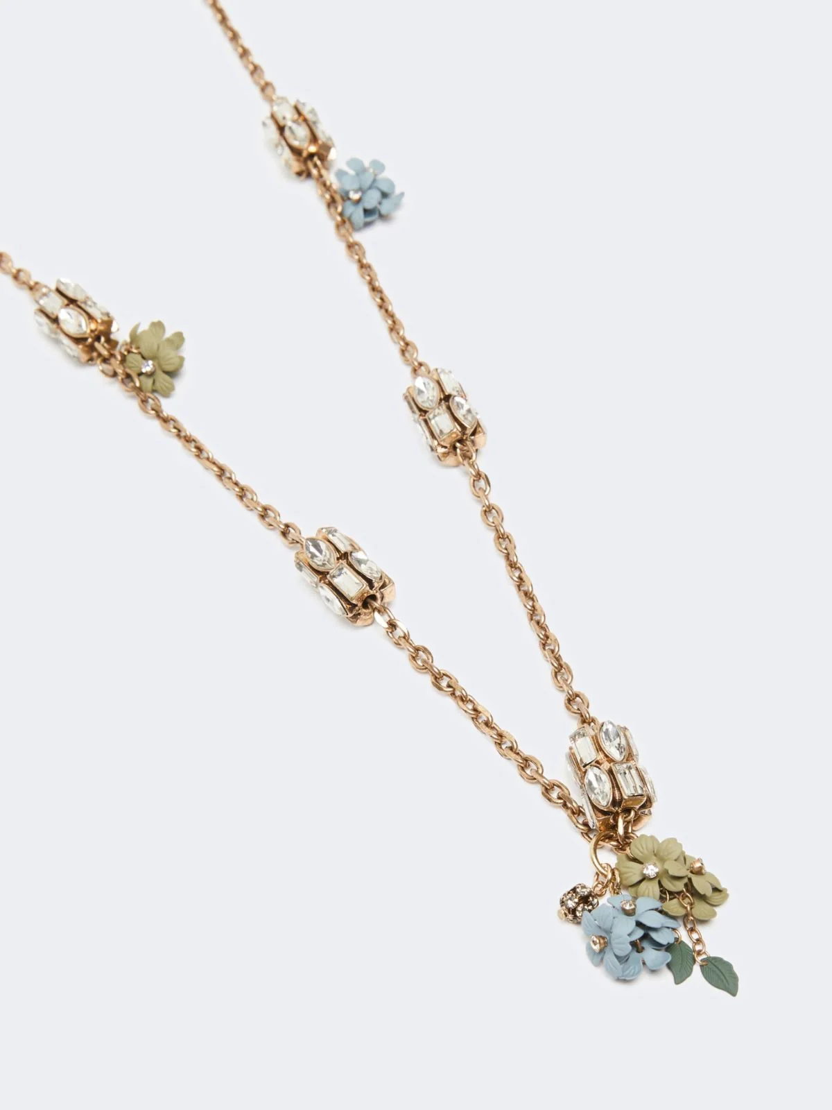 Parure con dettagli a fiore e cristalli - WEEKEND MAX MARA - immagine 3