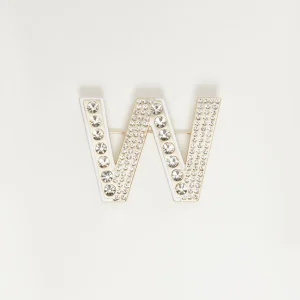 Spilla in metallo e strass - Weekend Max Mara