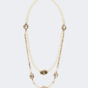 COLLANA CON PERLE E STRASS - WEEKEND MAX MARA