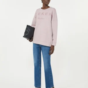 Felpa girocollo in cotone - LILLA - WEEKEND MAX MARA