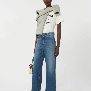 T-shirt in cotone con stampa grafica - BIANCO - WEEKEND MAX MARA