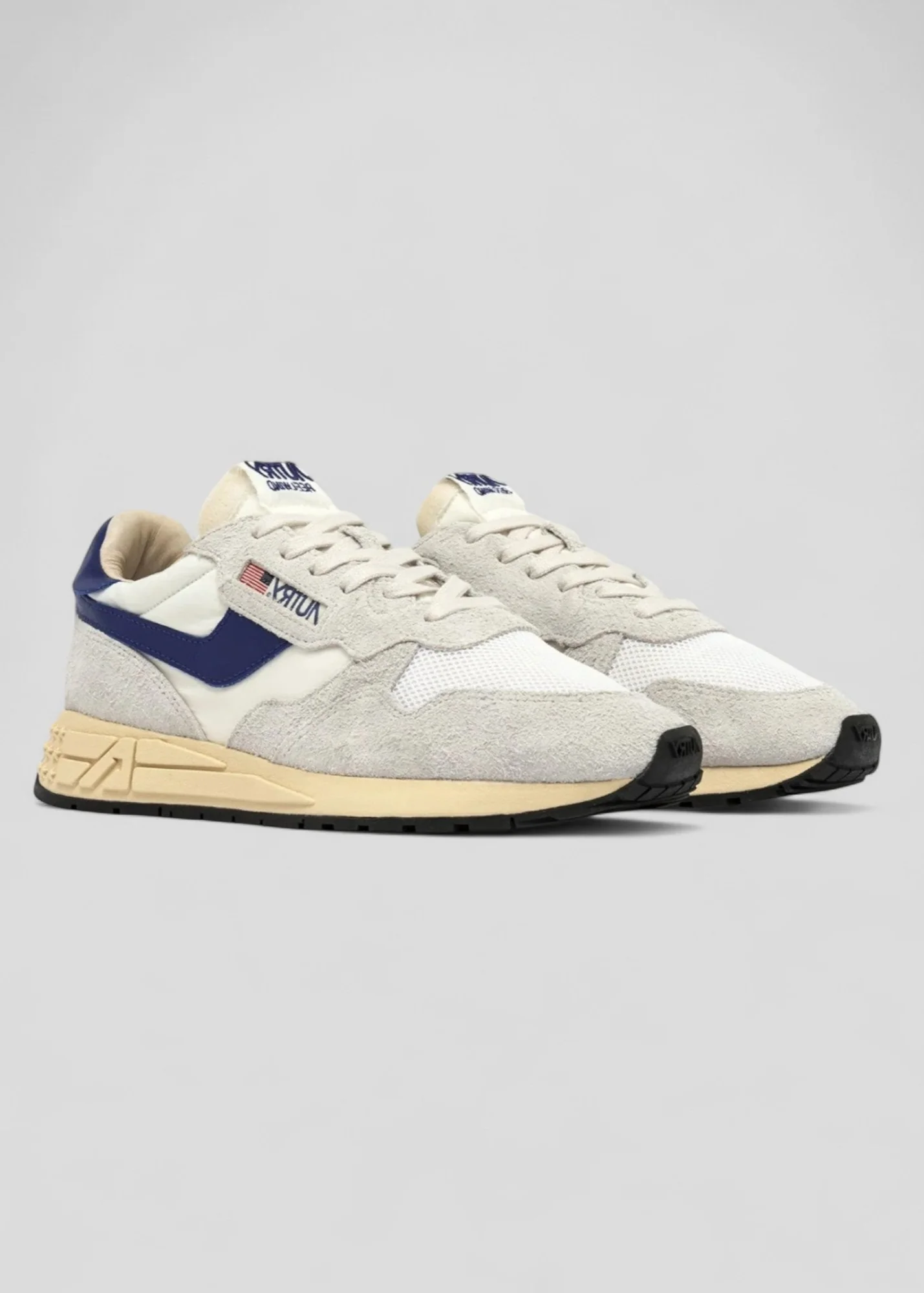 SNEAKERS  WWLM-UT01 REELWIND  LOW SUEDE/NET WHT/LIMOGES