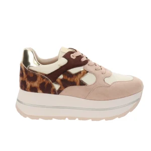 Queen Helena - Sneakers Donna in Similpelle e tessuto